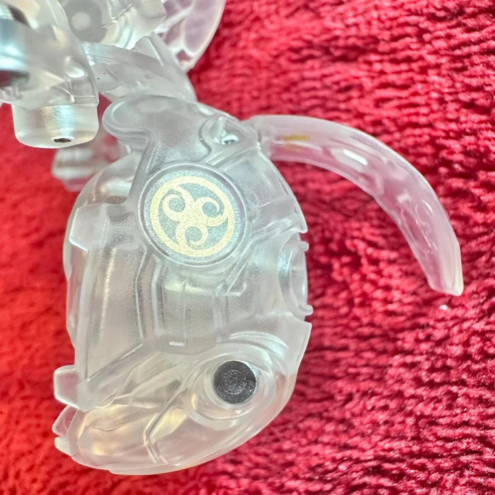 Bakugan Haos Lumagrowl Translucent‎ Light Up Blue LED 600G Gundalian Invaders